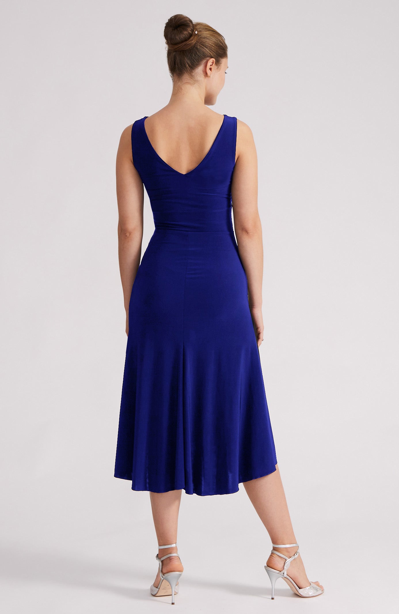 Argentine Tango Dress in Royal Blue 