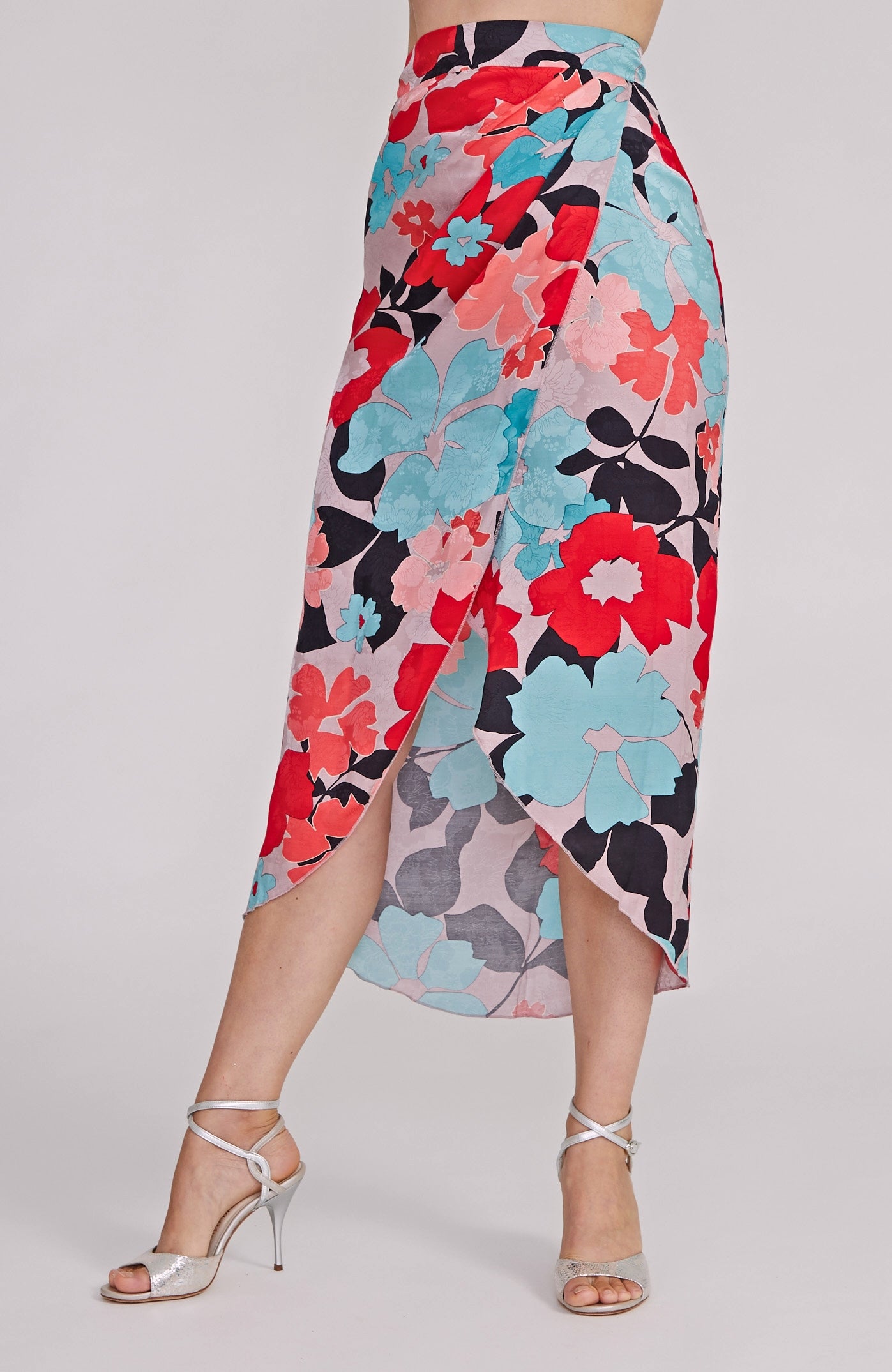 JULIET - Wild Blossom Wrap Skirt