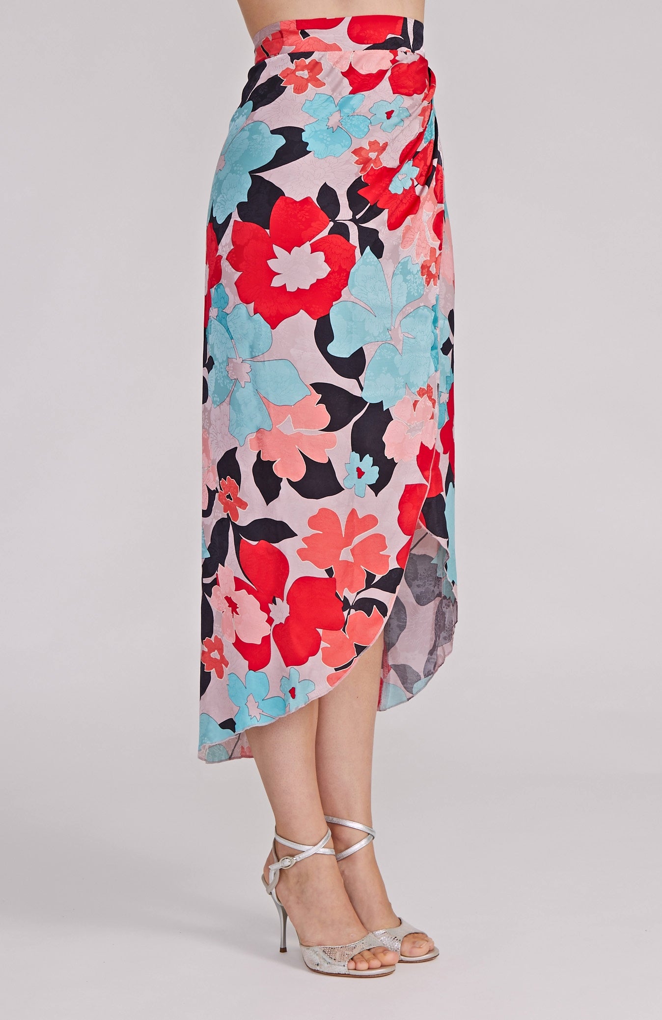 JULIET - Wild Blossom Wrap Skirt