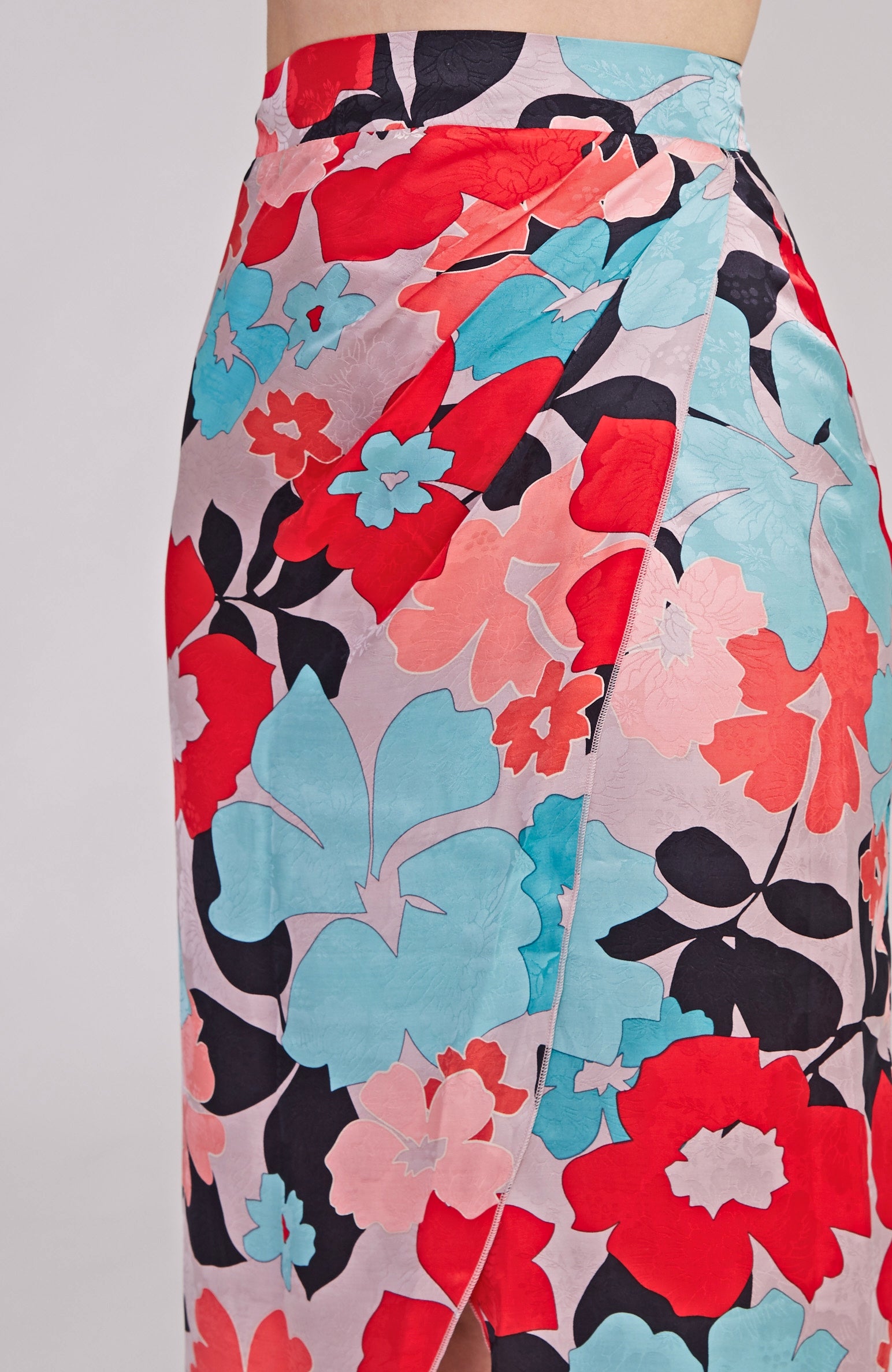 JULIET - Wild Blossom Wrap Skirt