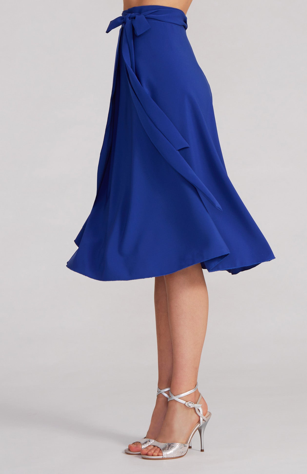 COCO - Royal Blue Wrap Skirt