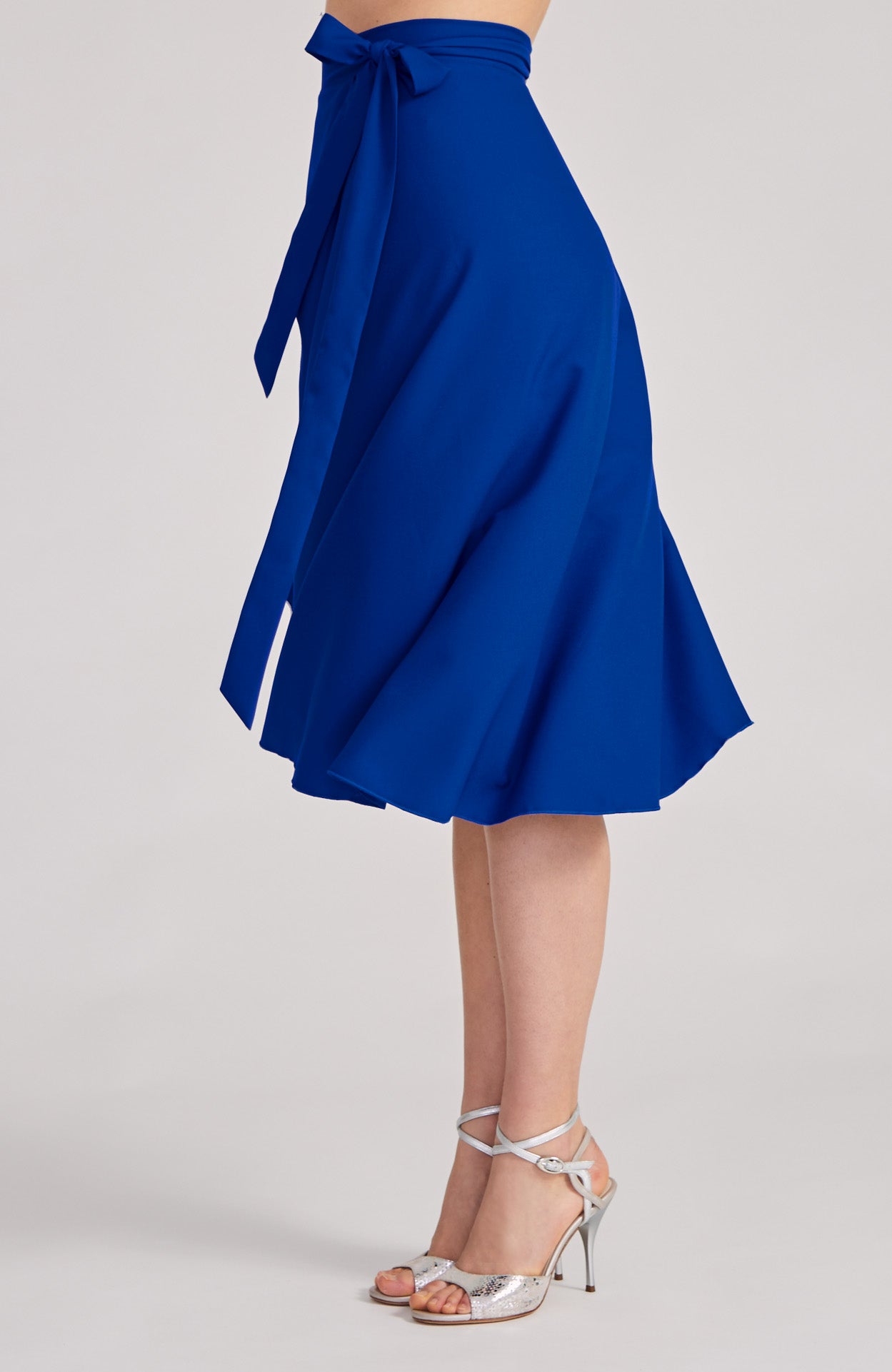 COCO - Royal Blue Wrap Skirt