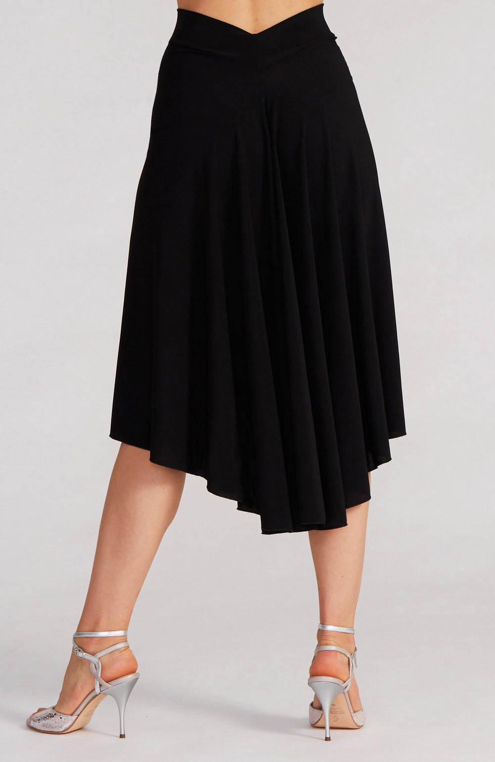 Black Tango Skirt with Slit 